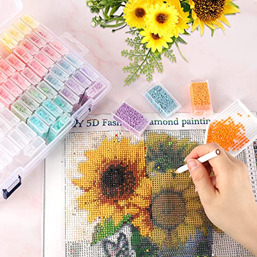 SGHUO Diamond Painting Storage Container 120 Slots Bead - Image 3