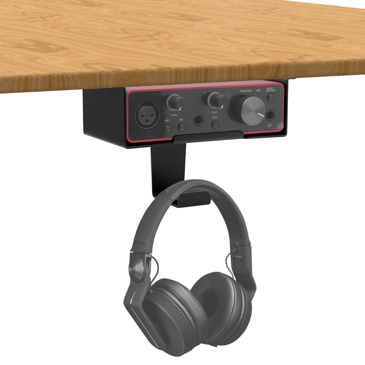 Under Desk Mount for Focusrite Scarlett Solo 3rd Gen/Solo - Image 1