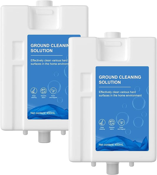 2Pcs Compatible with Dreame Cleaning Solution, Multi-Surface Floor Cleaning Solution Compatible with Dreame L20 Ultra Robot Vacuum (31.74 Fl Oz) (2 bottle)