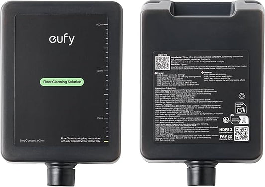 eufy Official Hard Floor Cleaner Accessories for Omni S2, Gentle Ingredients, Low-Scent, Suitable for Various Surfaces