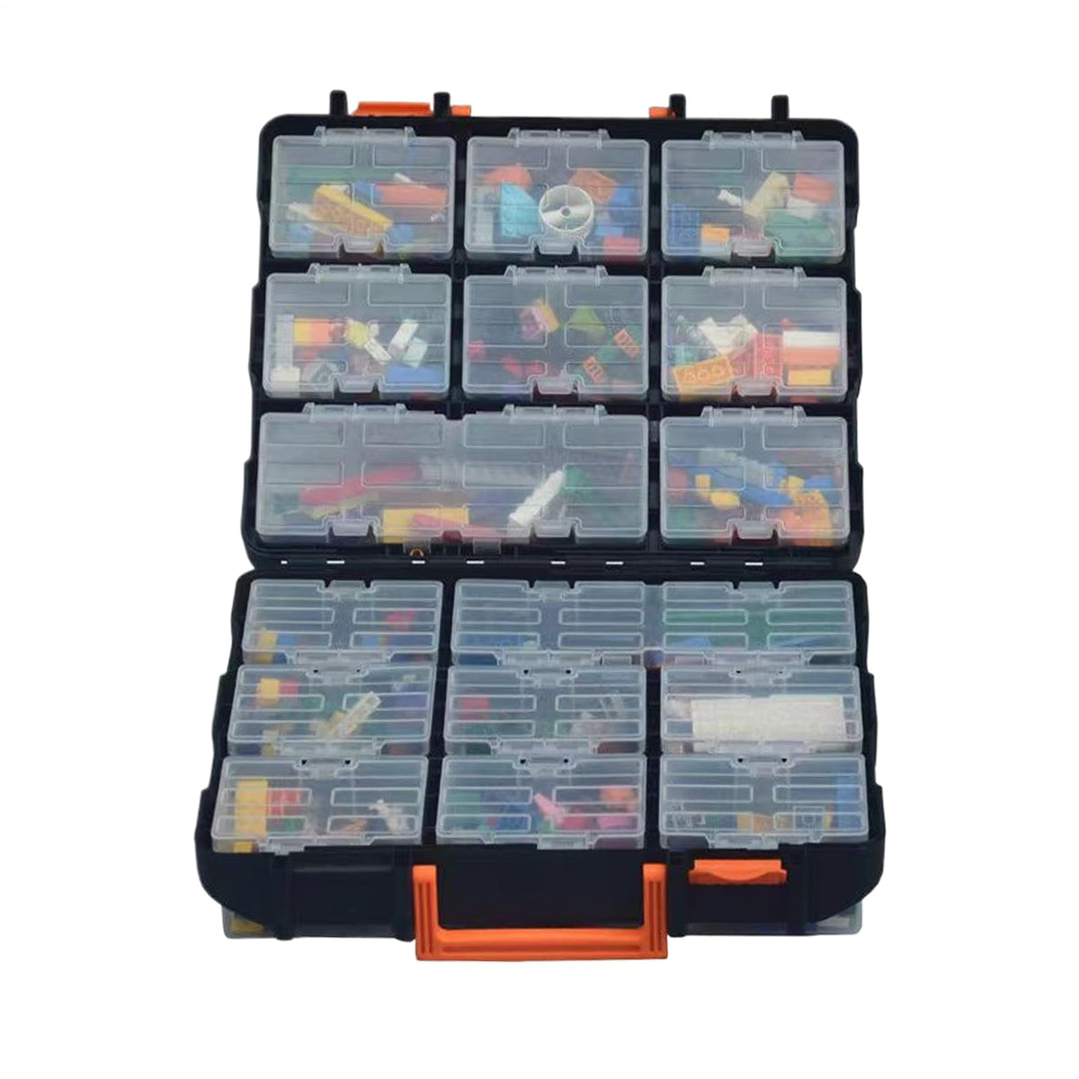 Small Parts Organizer Detachable with Handle Storage - Image 1