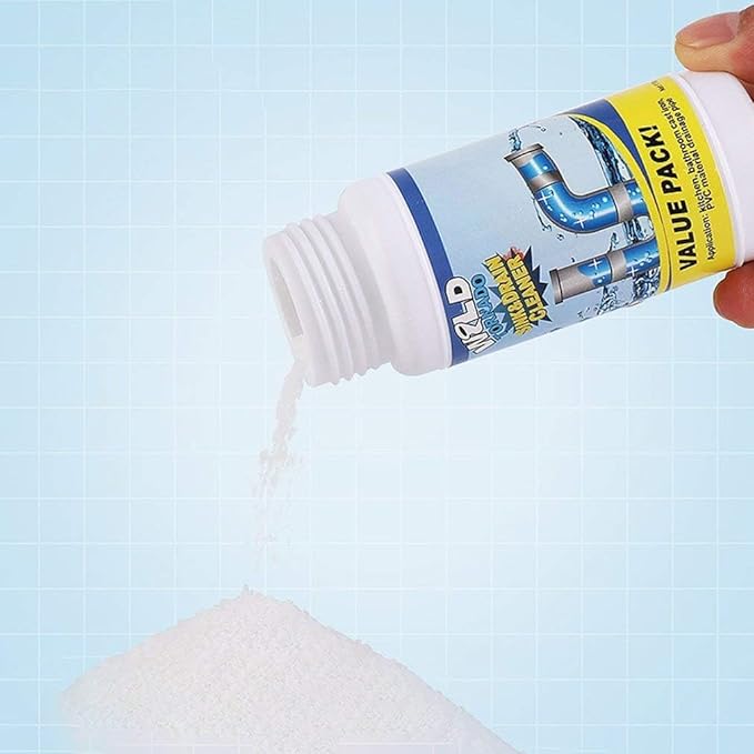 Wild Tornado Powerful Sink and Drain Cleaner High Efficiency - Drain Clog Remover Kitchen Sewer Power Pipe Channel Powder (4)