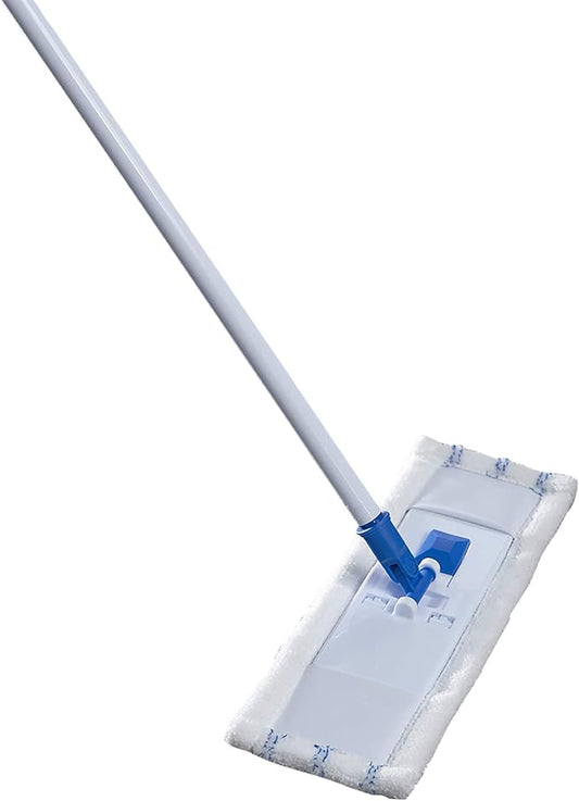 Mr. Clean Microfiber Wet/Dry Mop with Machine-Washable Head, 57-Inch, White