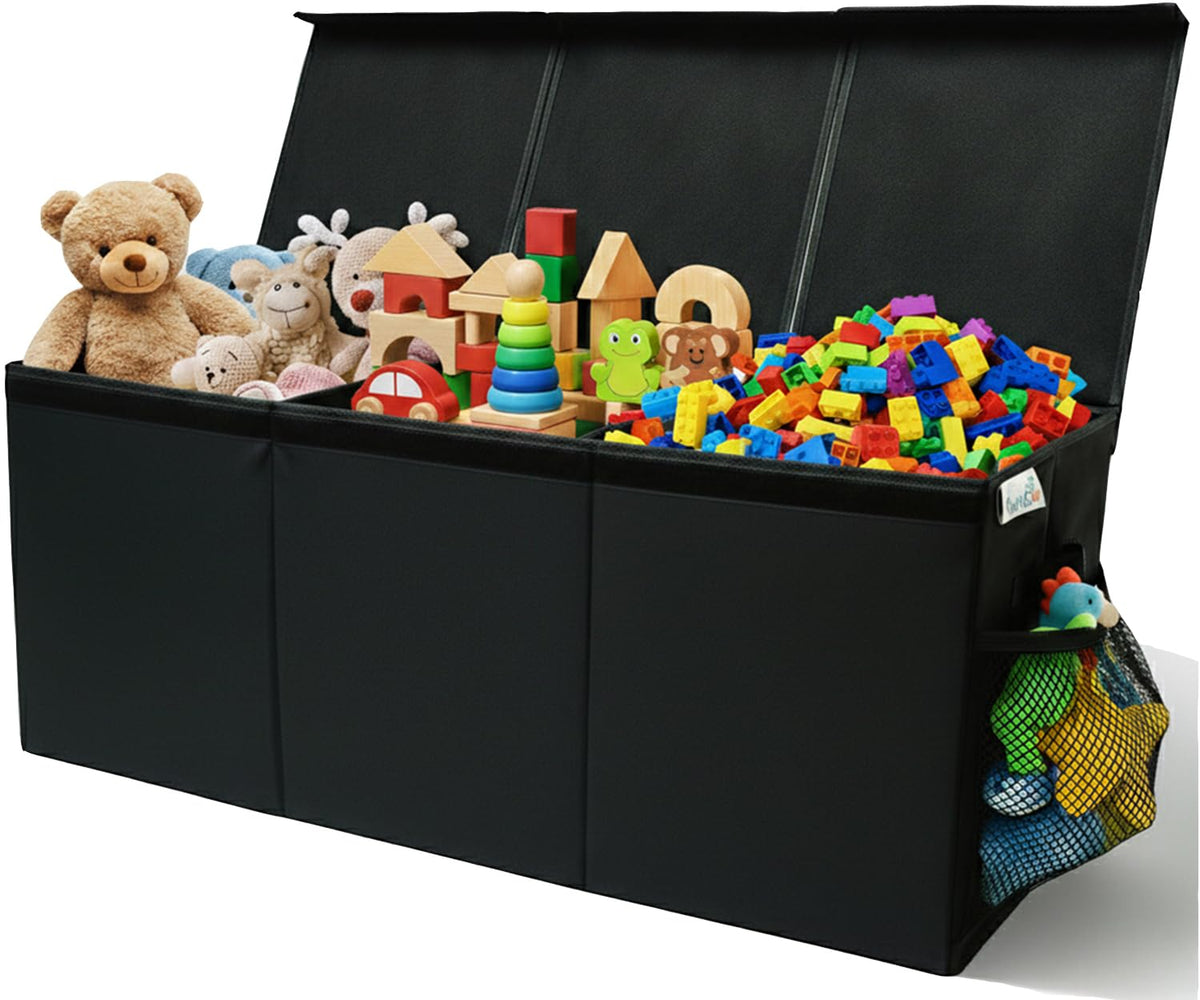 SoftOwl Extra Large Toy Storage Organizer with Lid | Home Organization - Image 1