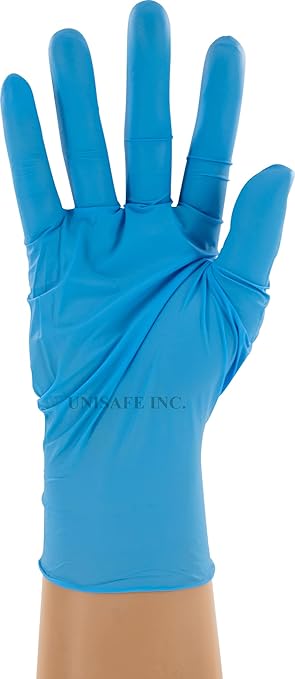 TopGrip Nitrile Exam Gloves, 6 Mil, Disposable, Powder Free, Textured, Case/1000, Large