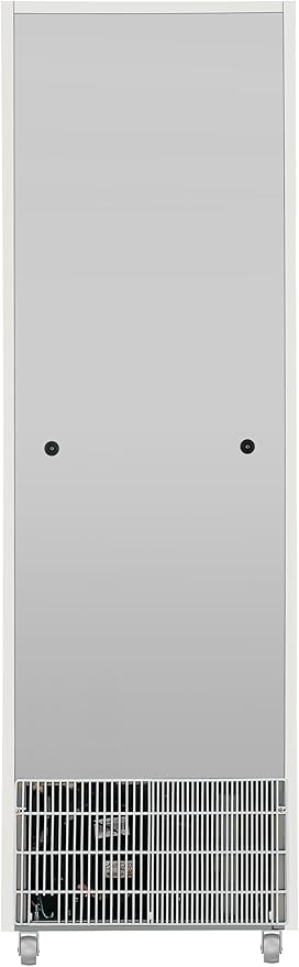 KoolMore KM-FMD12WGD 12 Cu. ft. Commercial Freezer with Glass Door in White-Manual Defrost