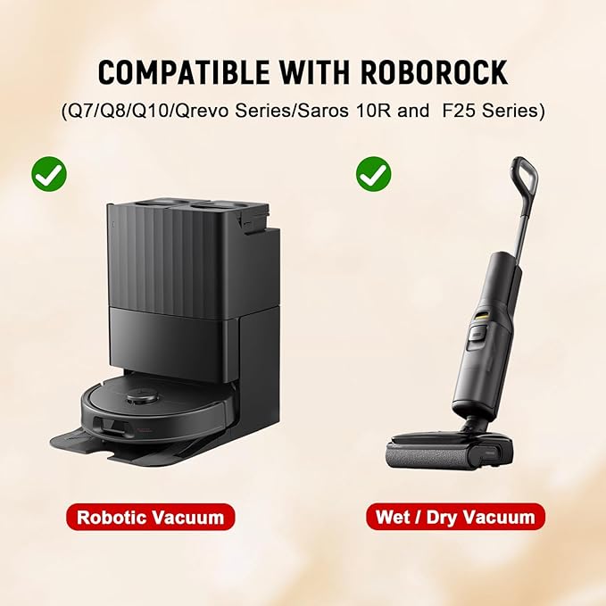82FL OZ/2.42L Jasmine Scent Floor Cleaning Solution Compatible with Roborock (Q5/Q7/Q8/Q10/S7/S8/Saros 10R/F25/Qrevo Series), Floor Cleaner for All Robot Vacuums & Cordless Wet Dry Vacuum with Mopping
