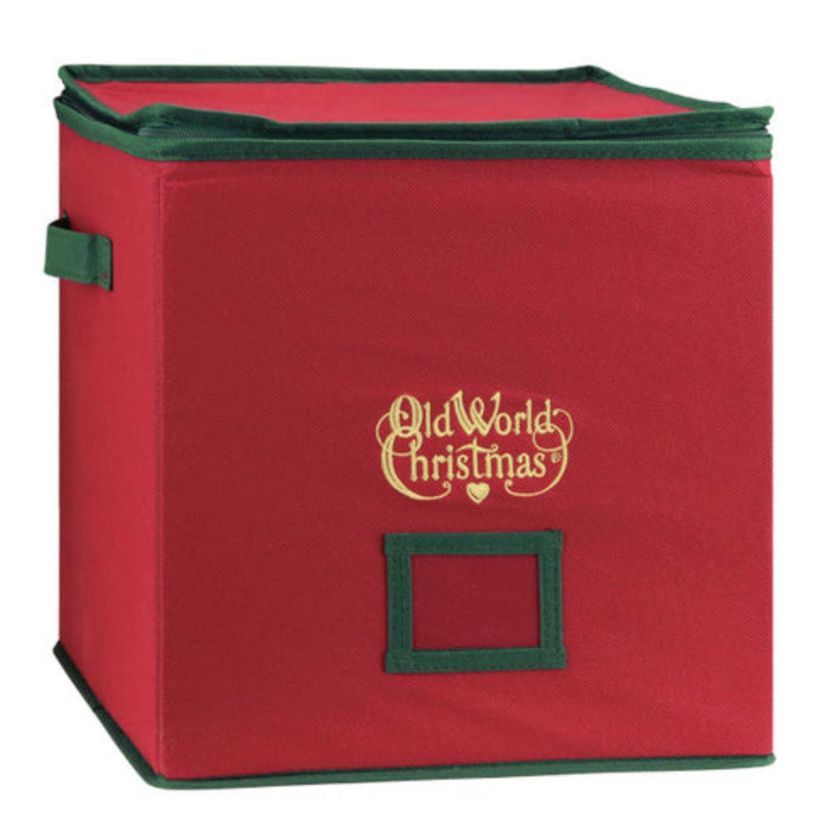 Old World Christmas Ornament Storage Box, Sturdy Holiday - Image 1