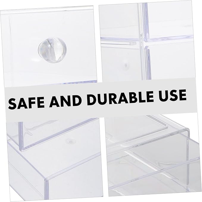 1pc Makeup Storage Organizer Cosmetics Storage Holder Tidy Acrylic Makeup Box