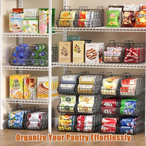 Sonyabecca 8 Pack Stackable Can Organizer for Pantry | All Products - Image 4