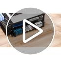 Simple Trending Monitor Stand with Drawer, 2-Tier Laptop Stand - Image 8