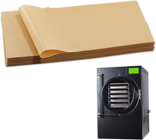 500 Packs Freeze Dryer Tray Mats For Harvest Right Freeze Dryer Accessories for Large Trays, Parchment Sheets, Freeze Dryer Tray Mats for Harvest Right