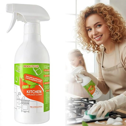 300 ml Cleanse Natural Enzyme Formula to Household Appliances, 2026 New Clease Multi-Purpose Cleaner, Kitchen Appliance Cleaner for Hold, Oven, Stove, Range Hood 1PCS