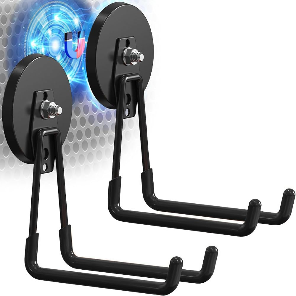 Extra Large Heavy Duty Magnetic Hooks for Hanging Garage - Image 1