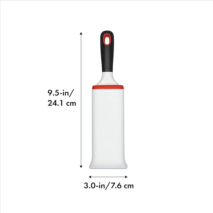 OXO Good Grips Furlifter Pet Garment Brush Hair Remover for Clothing, White, Garment Brush