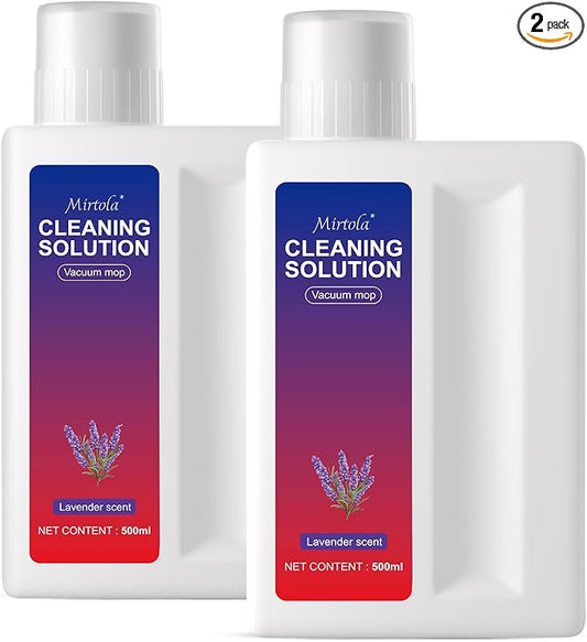 Multi-Surface Floor Cleaning Solution Compatible with Dreame Cleaning Solution, Lavender Scent, Deep Clean, Suitable for All Mopping Robot Vacuums and Cordless Wet/Dry Mops (1000 ml)