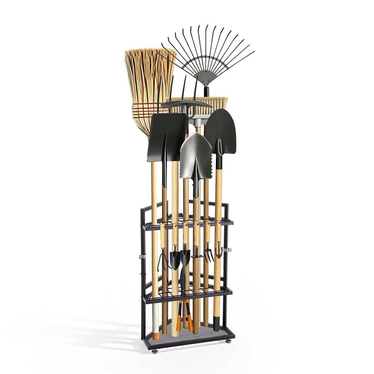 VEVOR Garden Tool Organizer for Corner, 17 Slots - Image 1