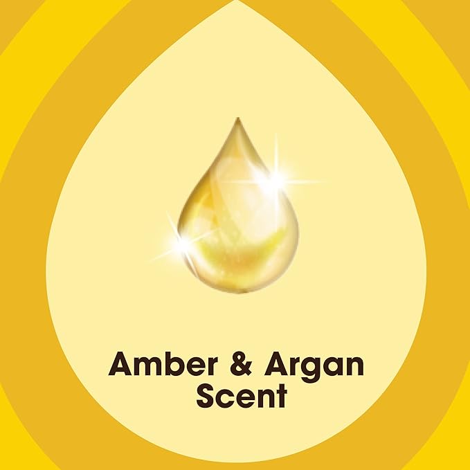 Pledge Moisturizing Wood Oil, Furniture Reviving and Protecting Conditioner and Dusting Spray, Revitalizes Wood, Sealed Leather and Laminate, Made with Mineral Oils - Amber & Argan Scent, 9.7oz