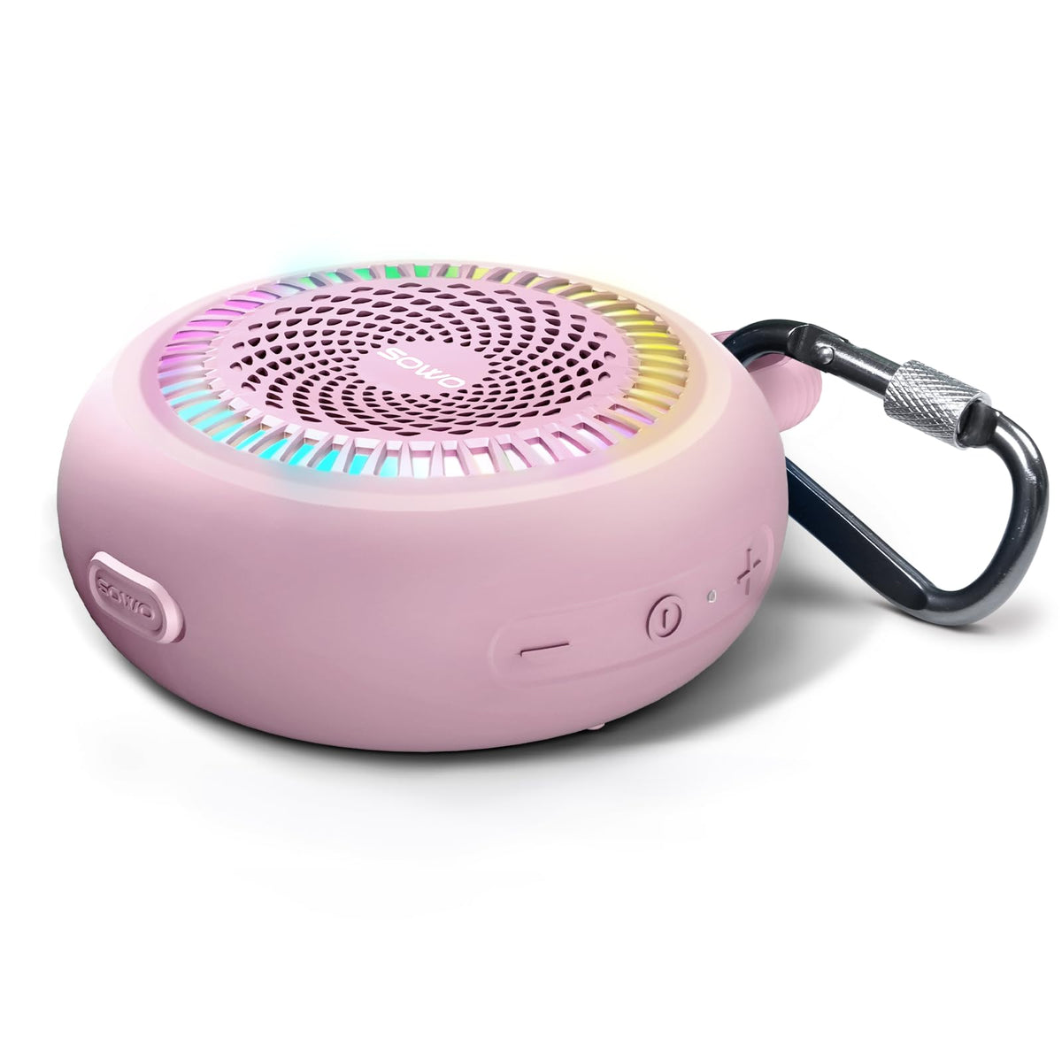 SOWO Small Waterproof Speaker Bluetooth Portable Wireless - Clip - Image 1
