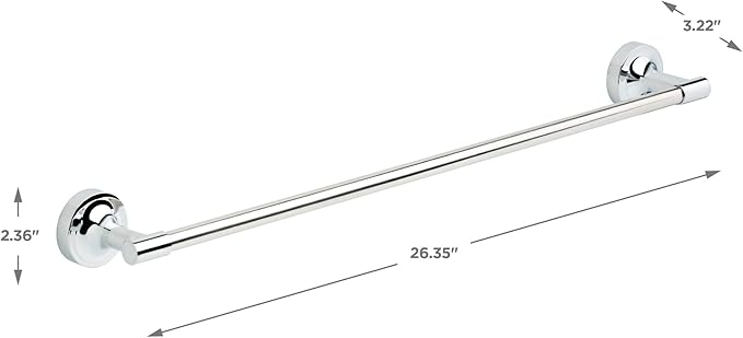 Franklin Brass Voisin 4-Piece -bath Accessory Set, Polished Chrome, -bathroom Accessories, VOI64-PC