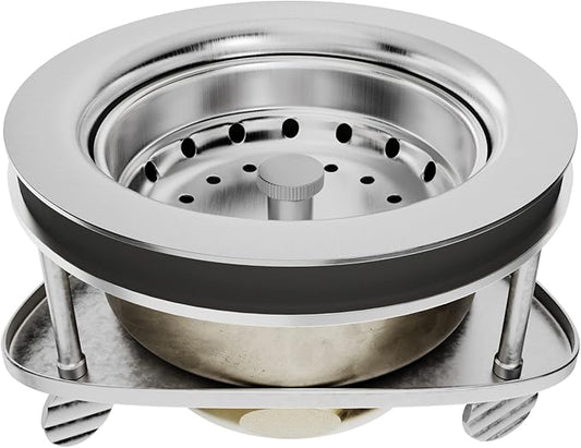 PROFLO PF646443 3-1/2" Basket Strainers - Stainless Steel