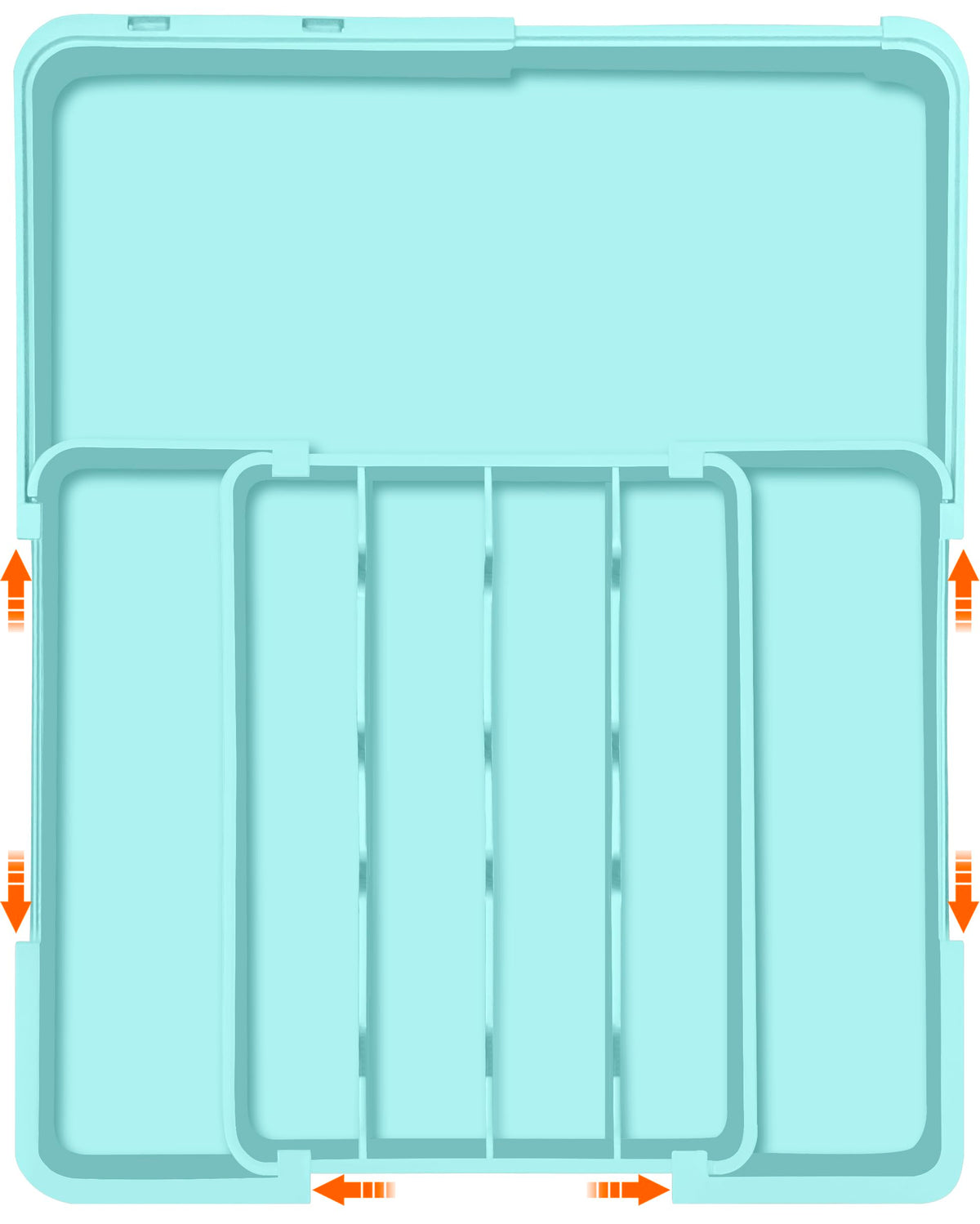 Expandable Silverware Drawer Organizer, Utensil Tray for Kitchen - Image 1
