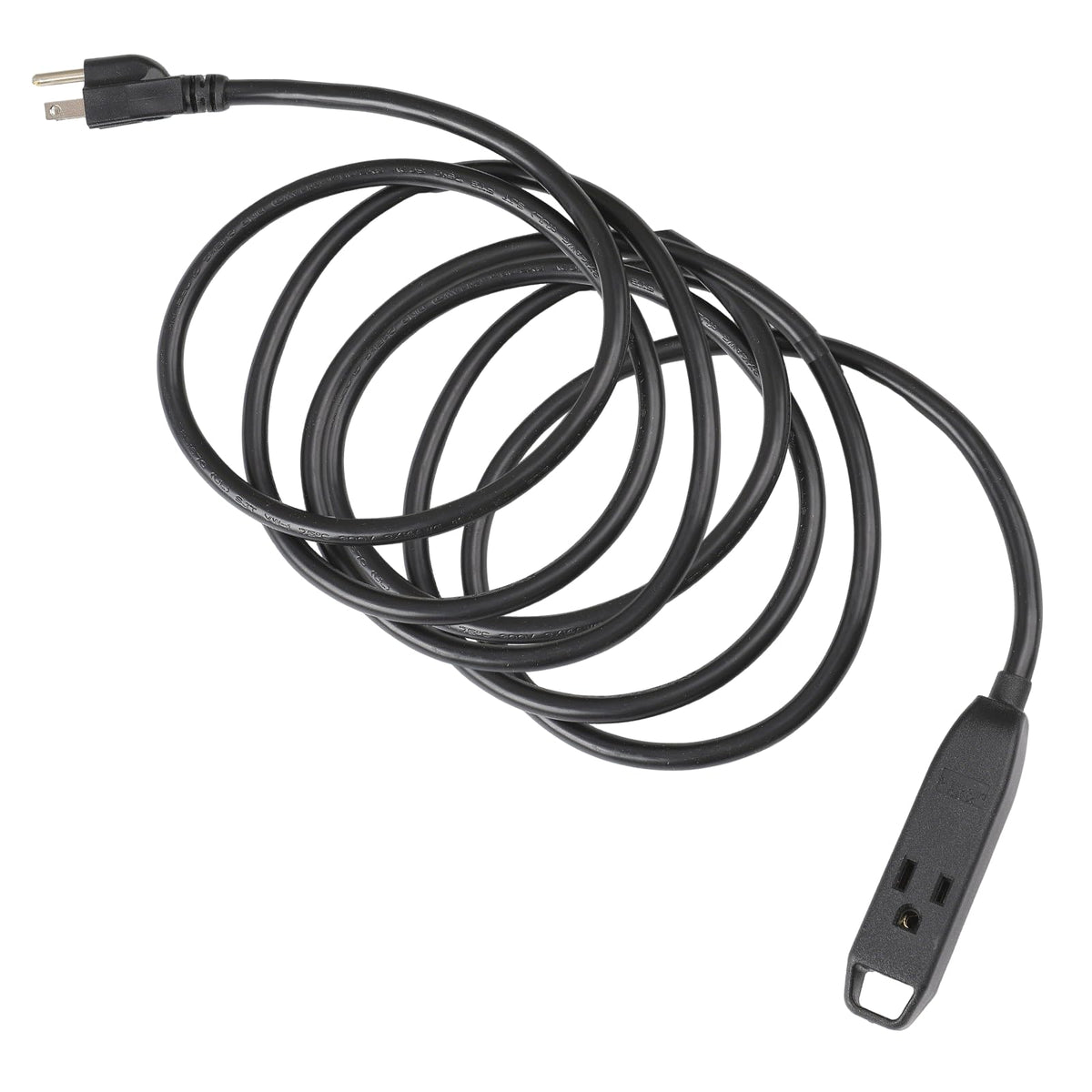 3-Outlet Indoor 3 Prong Heavy Duty Extension Cord 14/3AWG 15A - Image 1