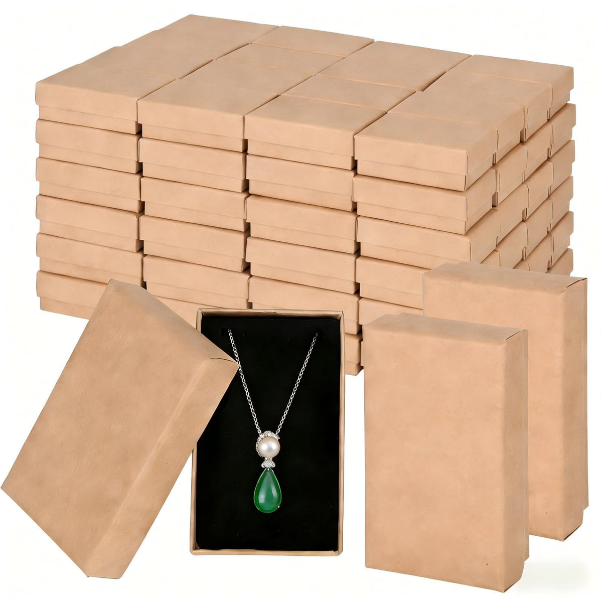 FUPMILPHRANX 96 Pack Jewelry Gift Boxes with Lids - Image 1