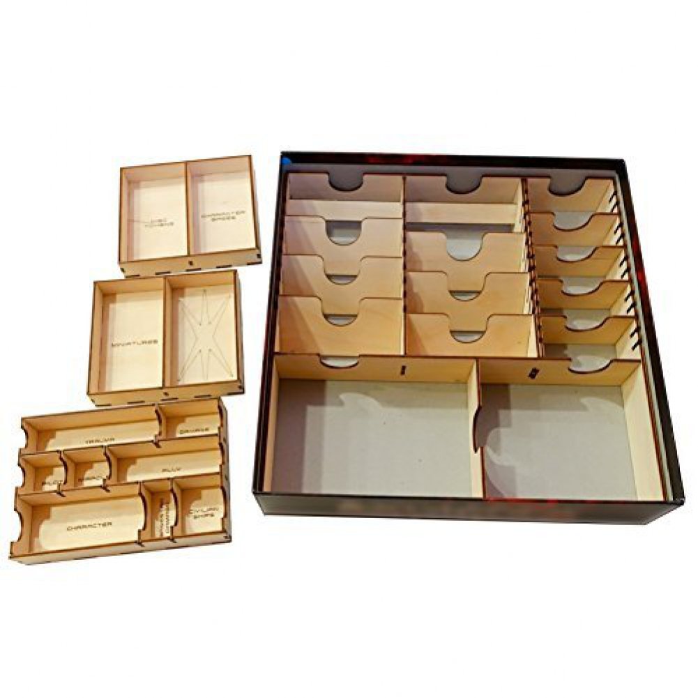 The Broken Token Board Game Organizer - Battlestar | Home Organization - Image 1