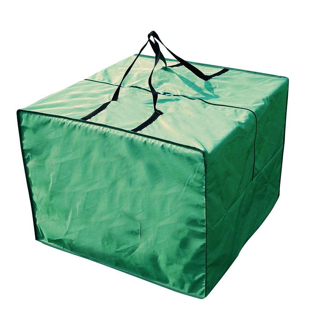 Outdoor Patio Furniture Seat Cushions Storage Bag 32x32x24 Inches - Image 1
