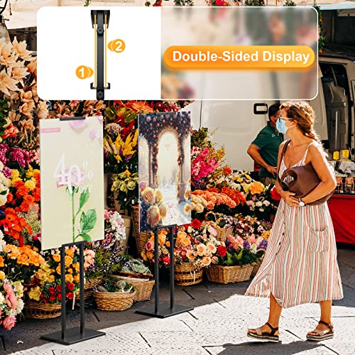 WHAUU Display Stand Sign Holder, Heavy Duty Adjustable Poster - Image 7