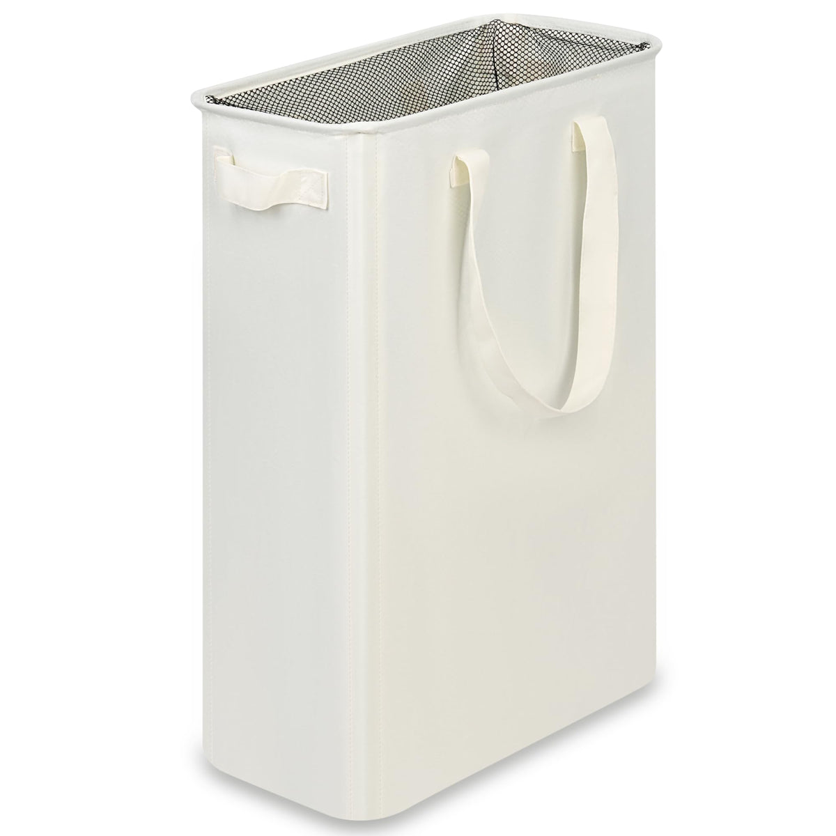 efluky Slim Laundry Basket, Narrow Laundry Hamper with Handles - Image 1