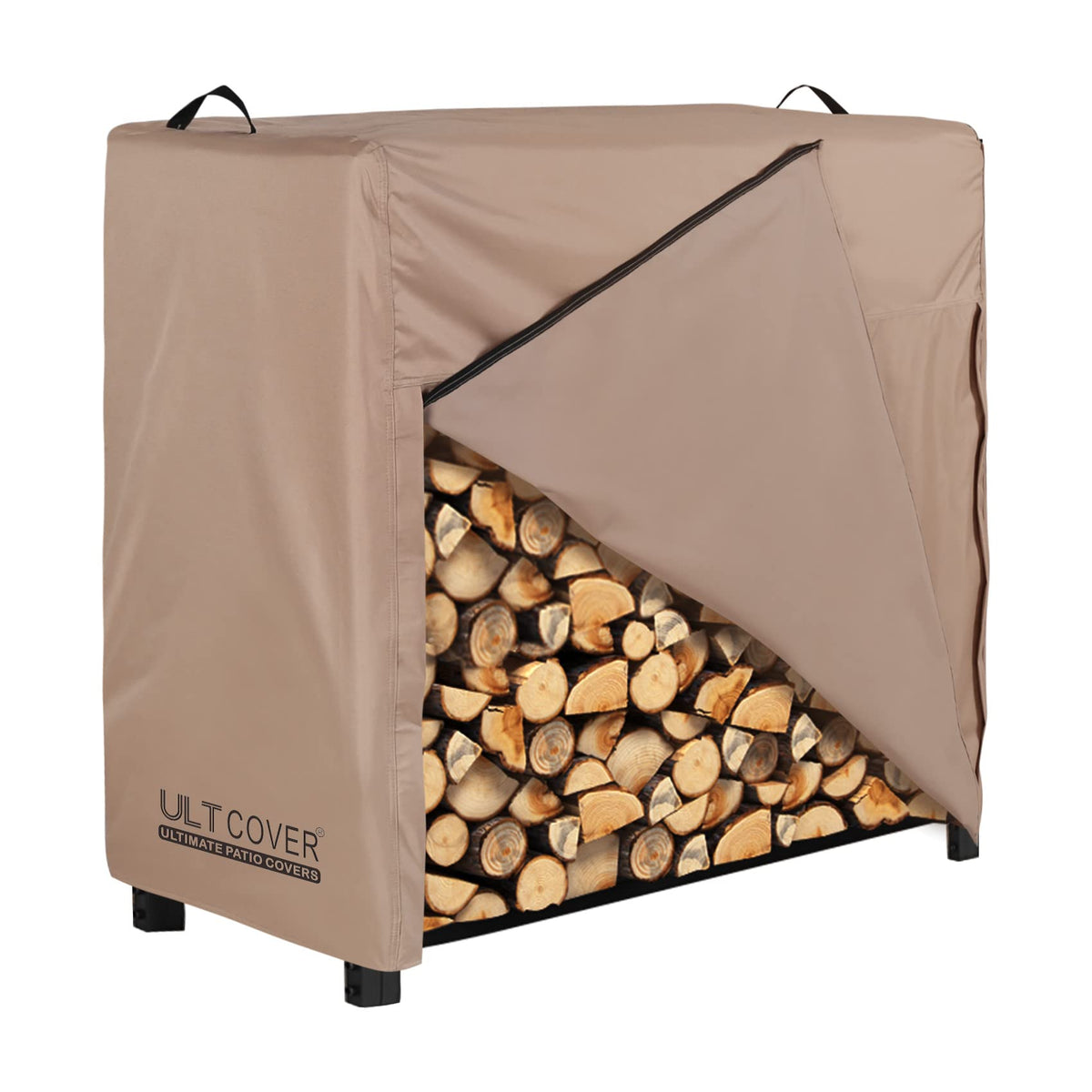 ULTCOVER Waterproof Firewood Racks Cover 4 Feet - Image 1