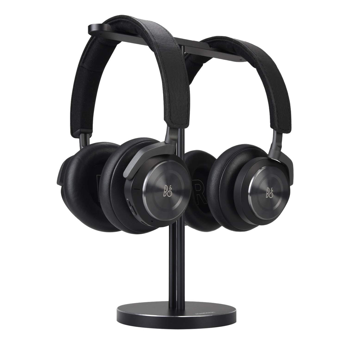 Dual Aluminum Headphones Stand Holder, Showcase Multi - Image 1