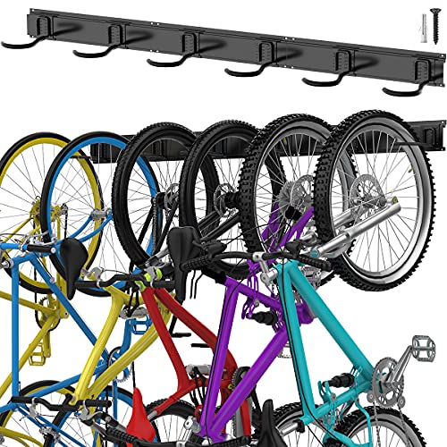 TORACK Bike Storage Rack, 6 Bike Rack Wall Mount Hom | All Products - Image 2