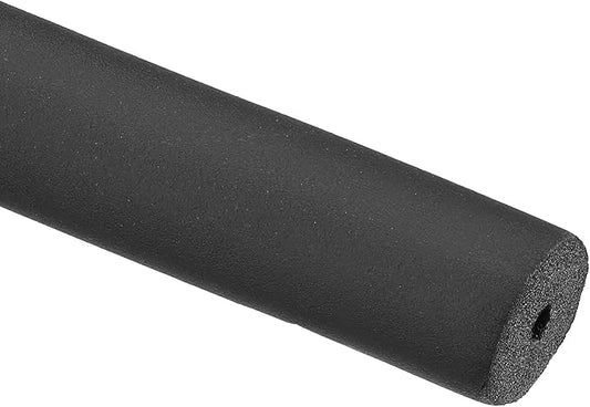 PATIKIL 70.9" L x 1/4" ID x 0.6" T Pipe Insulation Foam Tube, Water Pipe Insulation Tubing Heat Preservation for Plumbing Water AC Pipe Sprinkler Spigot, Black