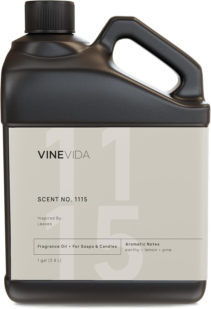 VINEVIDA [128oz] Leaves Fragrance Oil - Fall Scents for Candle Making - Essential Oils - Candle Scents