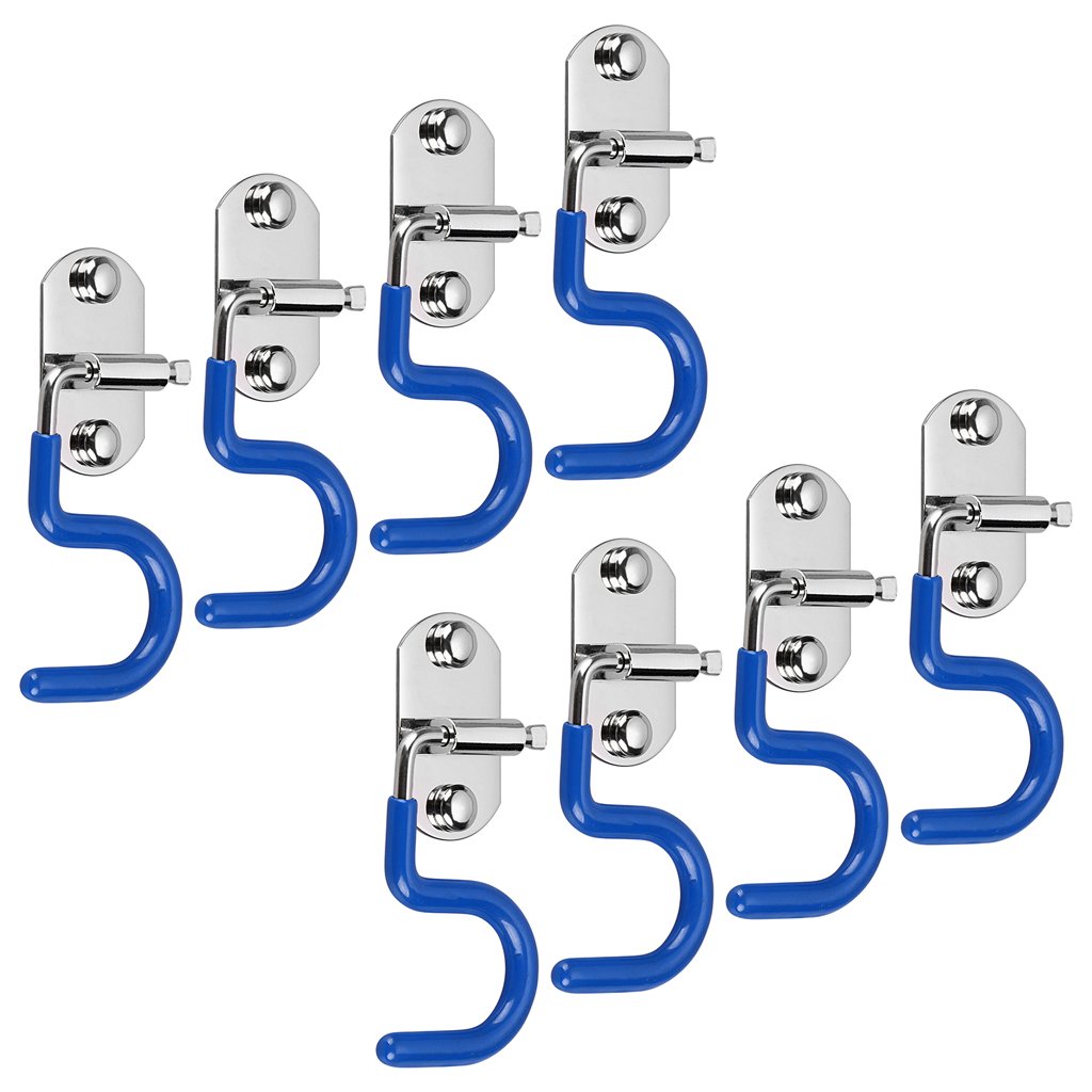 Sumnacon Mop Broom Holder Organizer, 8 Pcs S-Type Wall - Image 1