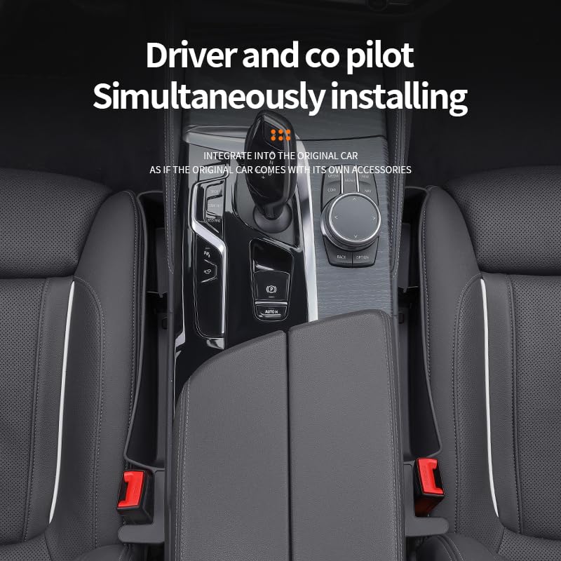 Car Seat Gap Filler Organizer, Car Accessories with Phone Storage - Image 6