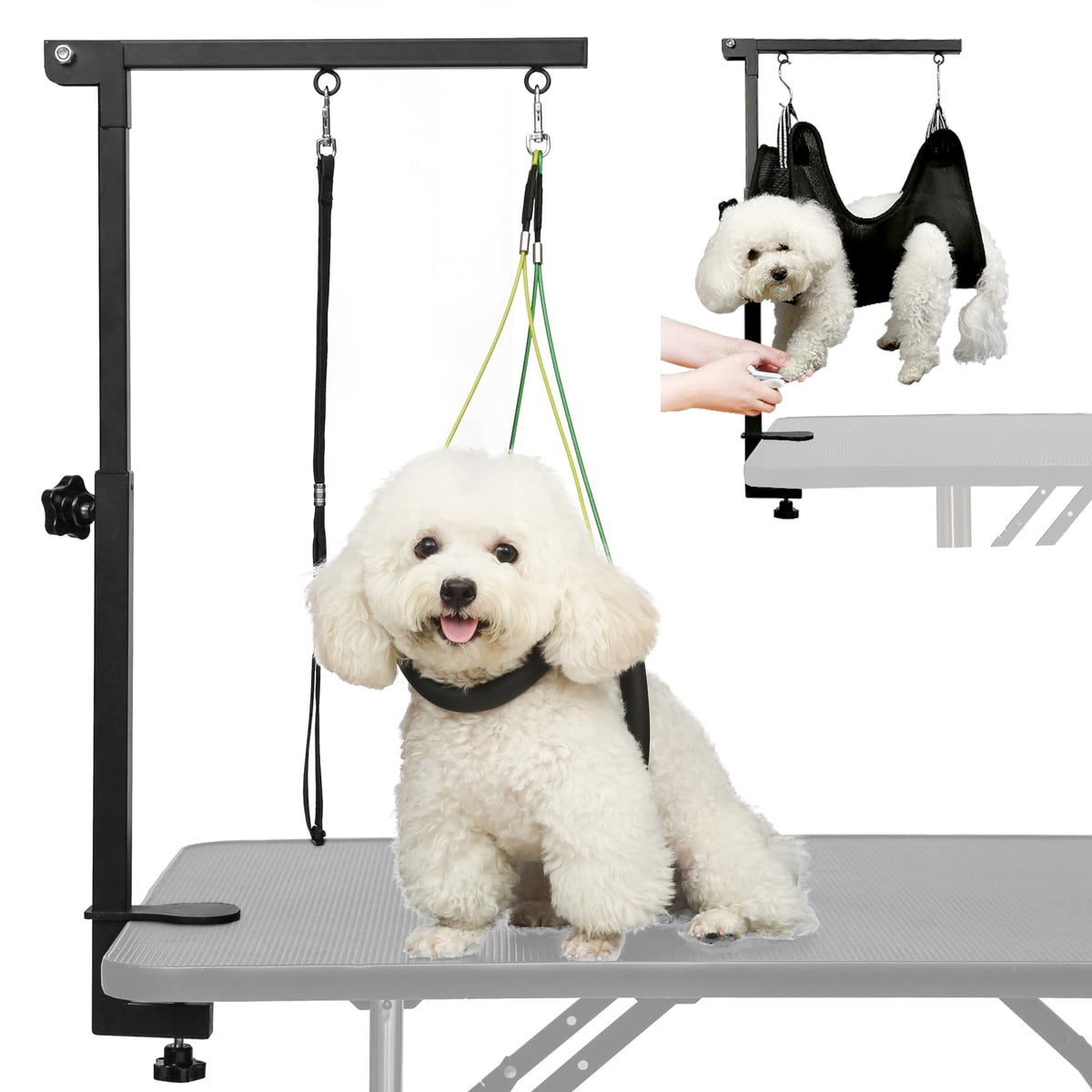 Adjustable Dog Grooming Arm with Clamp Dog Grooming | Pet Essentials - Image 1