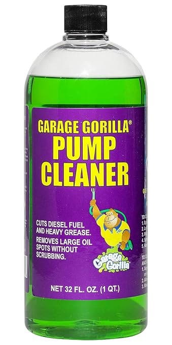 Heavy Duty Cleaner & Degreaser | Pump Cleaner, Wall Cleaner & Floor Cleaner for Mopping, Removes Diesel Fuel, Biodegradable | 32 oz Concentrate Bottle (2 Pack)