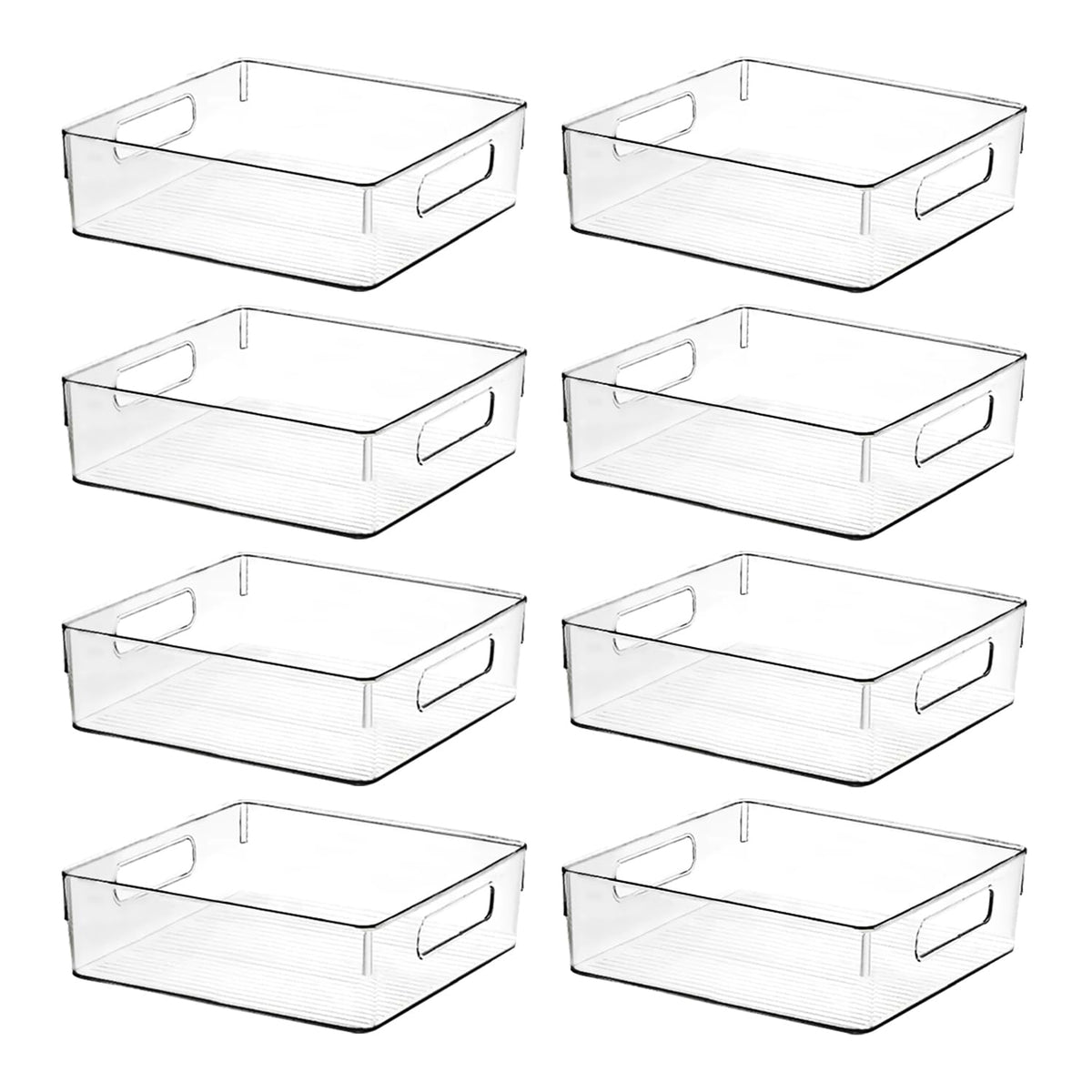 Clear Plastic Storage Bins, Home Bathroom Laundry Ro | All Products - Image 1