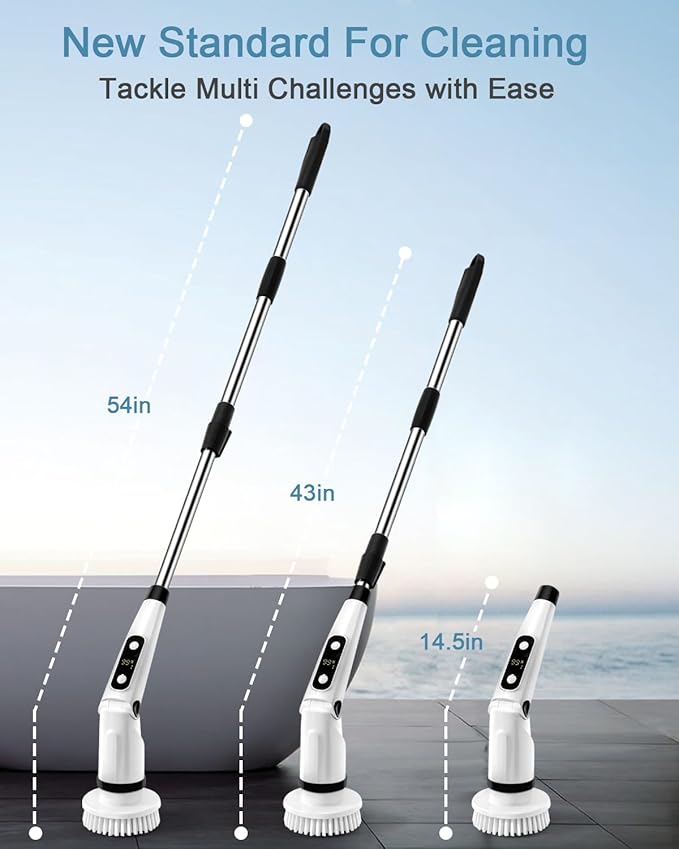iezfix Electric Spin Scrubber X01 + Electric Cleaning Brush X03