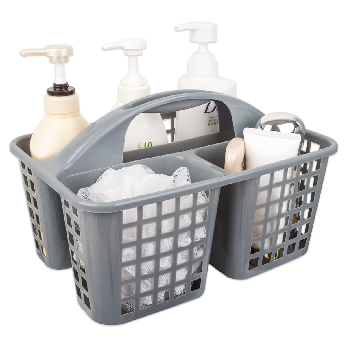 Portable Shower Caddy Basket Plastic Storage Basket - Image 1