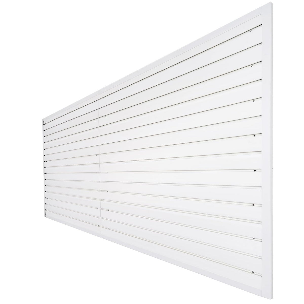 FRAYSCENT Slat Wall Paneling Garage Wall Organizer, Slatwall - Image 1