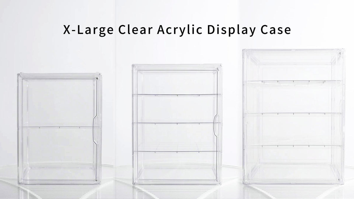 BOHOIDEE 3X-Large 4 Tiers 17.7"X13"X13" Acrylic Disp | All Products - Image 8