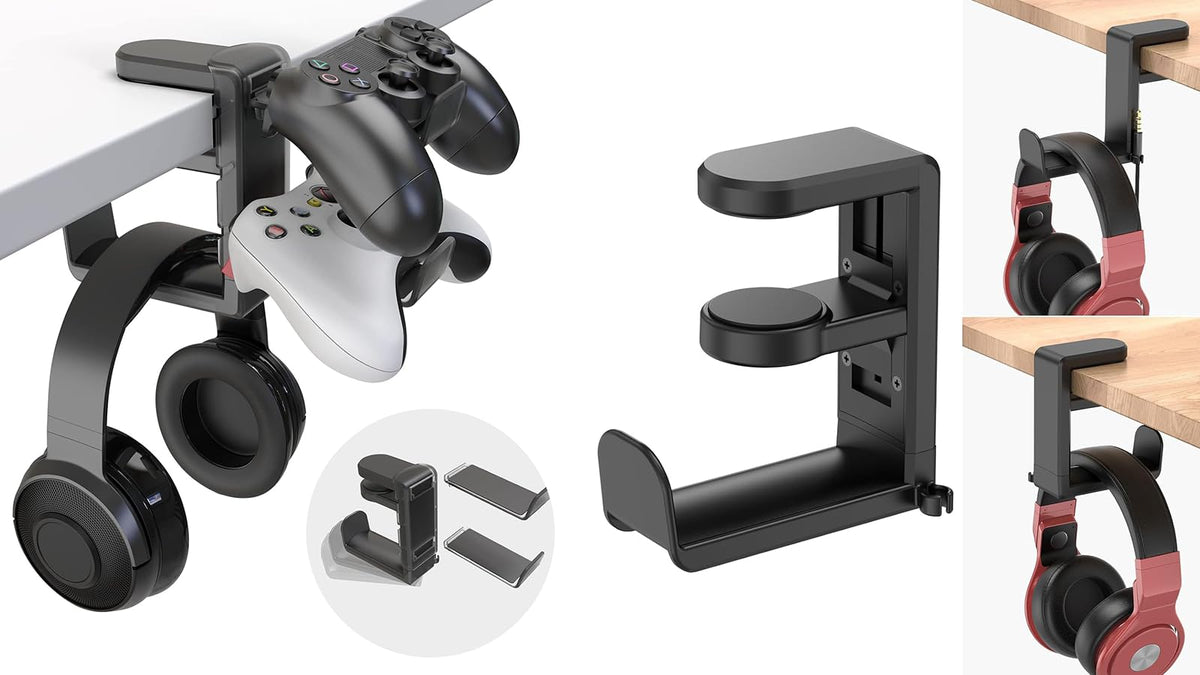 Headphone Holder & Controller Holder - EURPMASK PC Gaming - Image 1