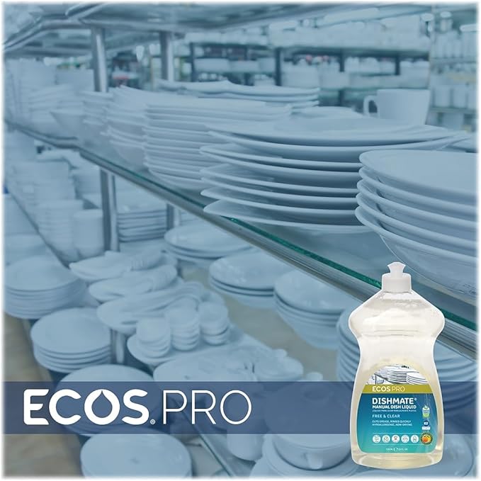 Earth Friendly Products 25 Oz Dishmate Dish Liquid Free and Clear 1 Unit