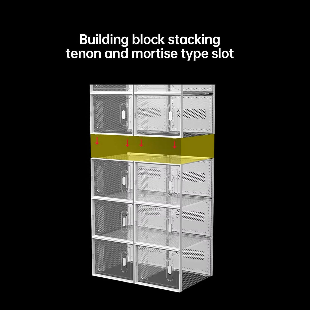 Clear Stackable Shoe Storage Boxes, 12-Pack