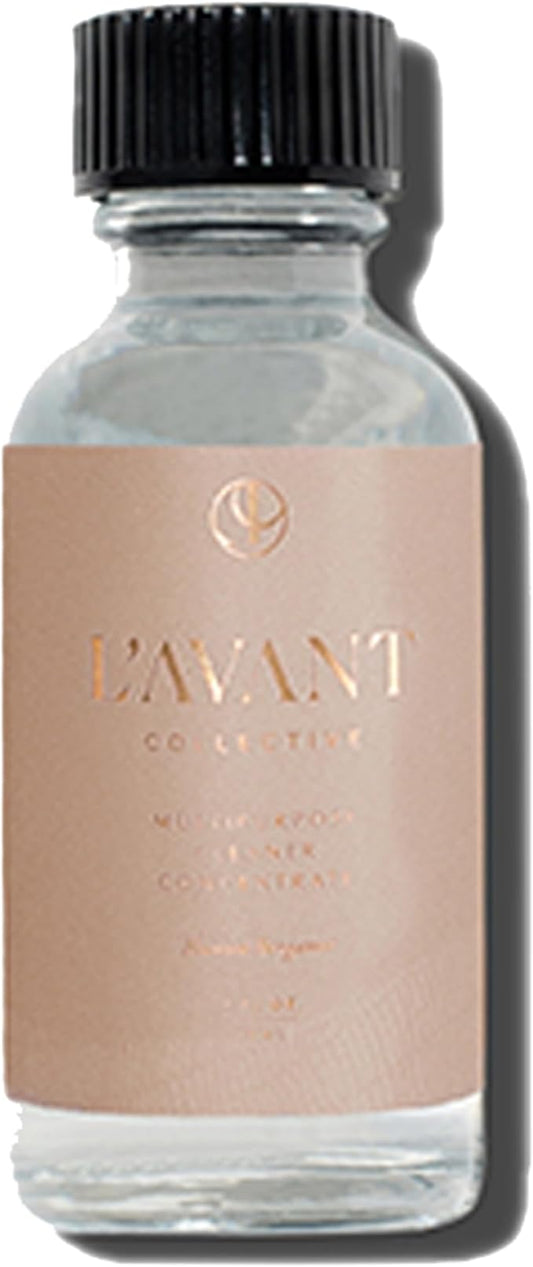 L’AVANT Collective | Plant-Based Multipurpose Cleaner Refill – All-Natural Cleaning Supplies for Safe Home Cleaning – Concentrated, Food-Safe Surface Cleaner with Blushed Bergamot Scent, 1 oz Bottle